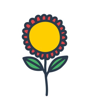 sarı ayçiçeği tasarımı