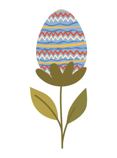 Красивый дизайн пасхальных яиц — стоковый вектор