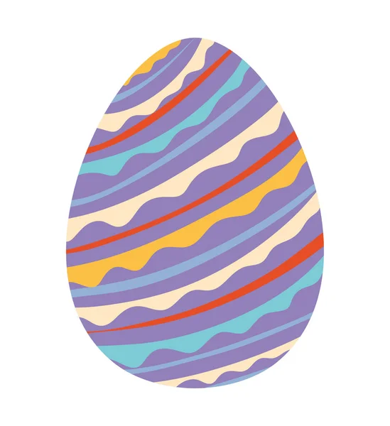 Bonito huevo de Pascua — Vector de stock