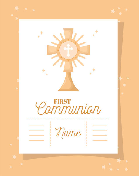 first communion paper