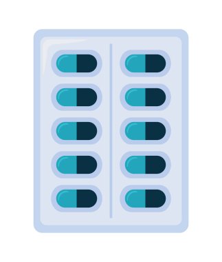 hap tableti illüstrasyonu