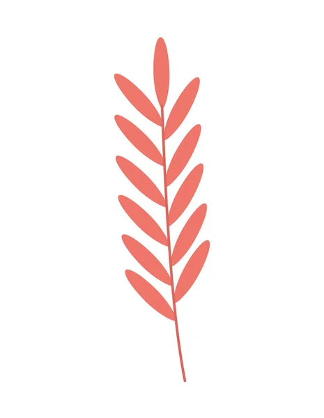 Diseño de rama roja — Archivo Imágenes Vectoriales