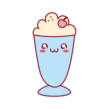kawaii milkshake tasarımı