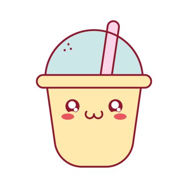 sarı milkshake tasarımı