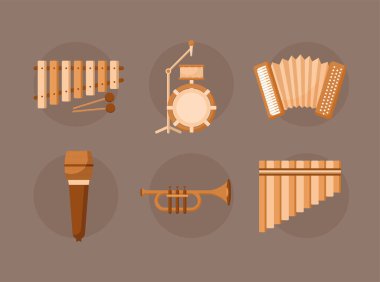 altı müzik enstrümanı