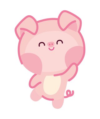 Mutlu domuz tasarımı