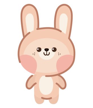 Sevimli tavşan tasarımı