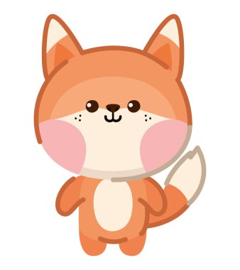 Şirin tilki tasarımı