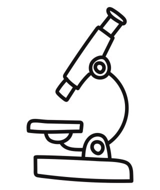 Güzel mikroskop çizimi