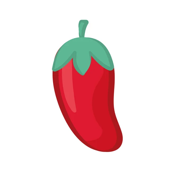 Conception de piment rouge — Image vectorielle