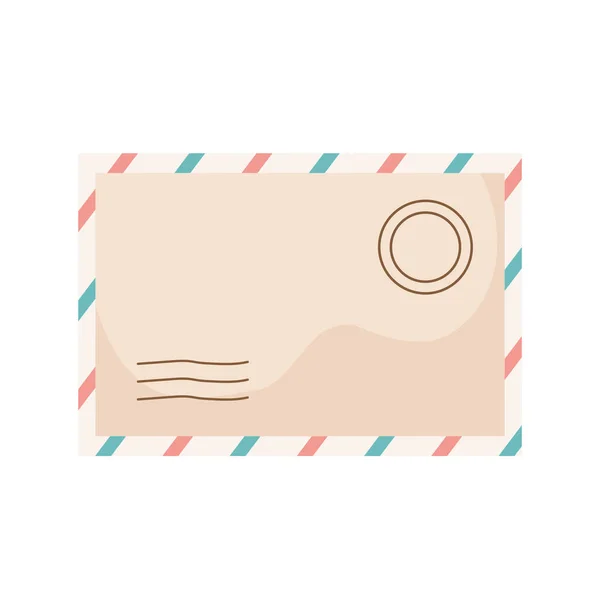 Επιστολή εικονίδιο φακέλου — Διανυσματικό Αρχείο