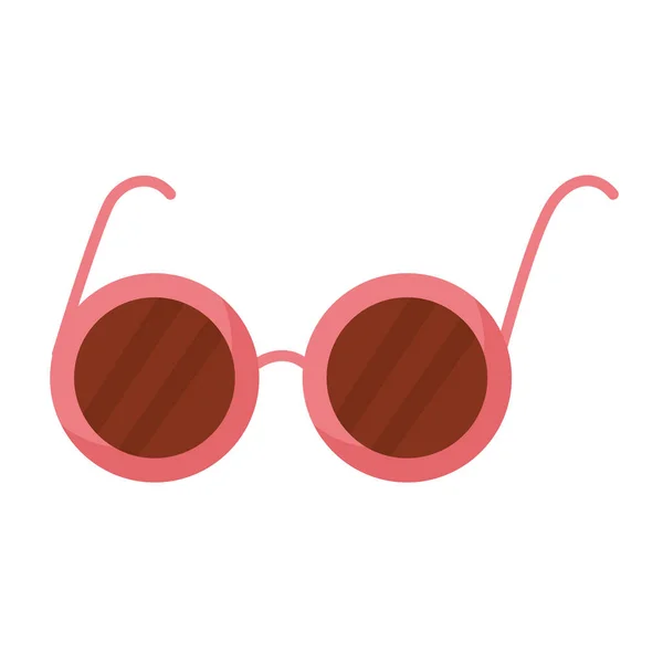 Lunettes de soleil fashion rose — Image vectorielle