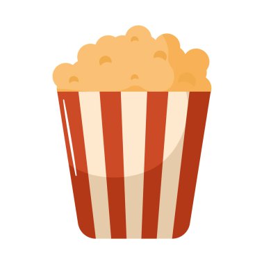 patlamış mısır kutusu illüstrasyonu