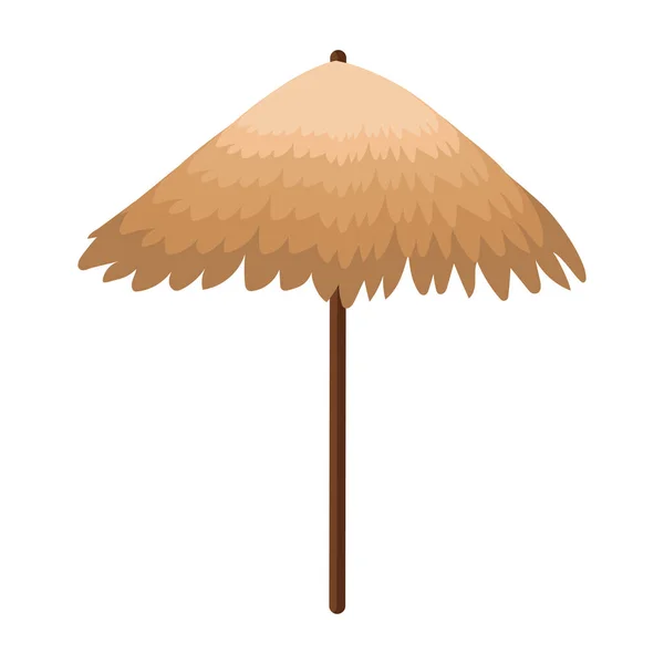 Дизайн пляжної парасольки — стоковий вектор