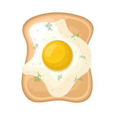 Yumurtalı ekmek tasarımı