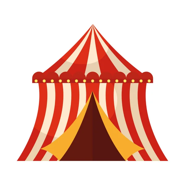 Amusement tent illustration — Stock Vector