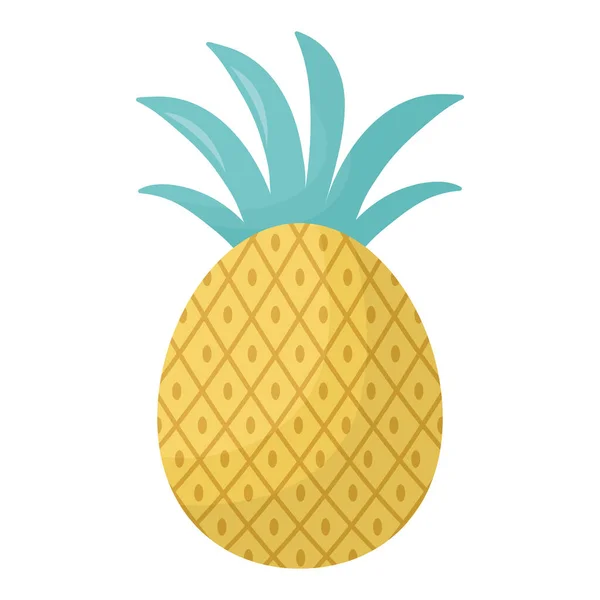 Ananas färsk frukt — Stock vektor