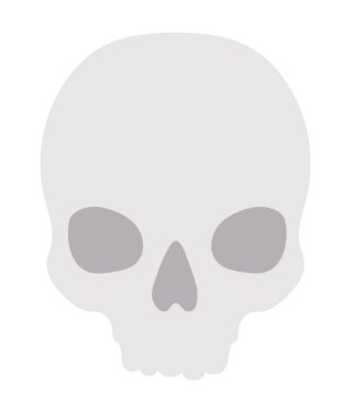 Kafa kafatası illüstrasyon