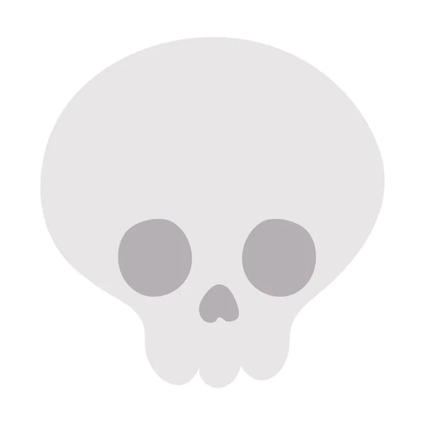 Head skull design — Vetor de Stock