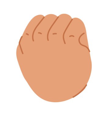 Güç yumruğu illüstrasyonu