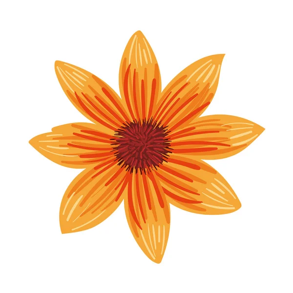 ile sarı yaprakları çiçek