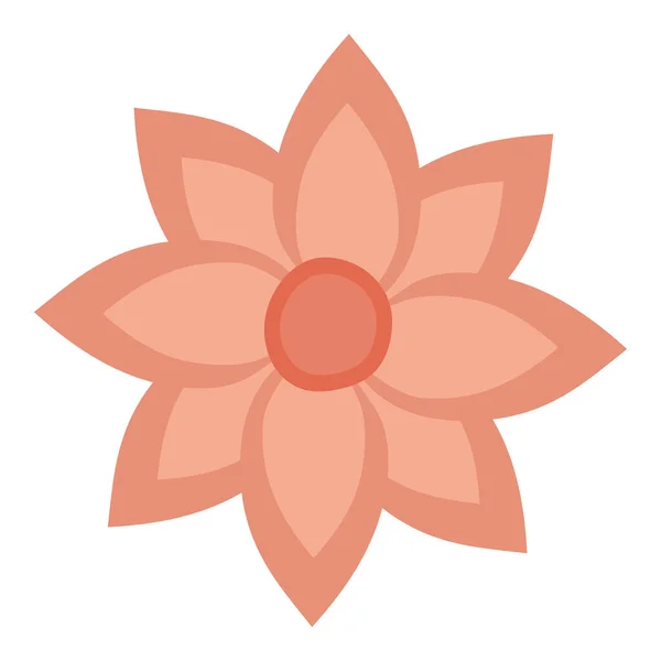 Симпатичное цветочное изображение — стоковый вектор