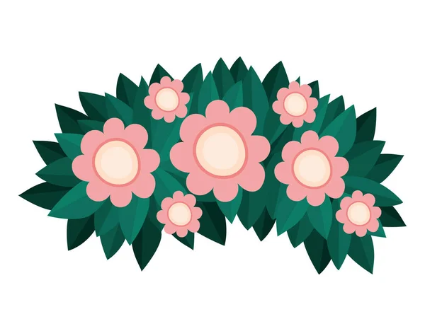 Boeket bloemen — Stockvector