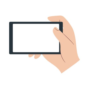 el bir telefon tutarak