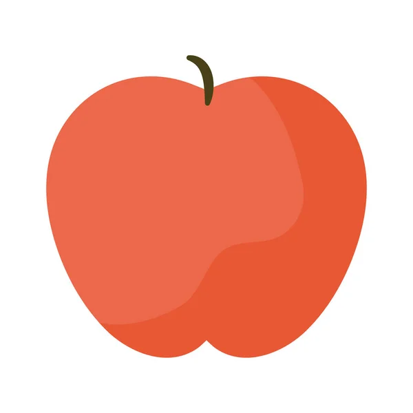 Diseño de manzana roja — Vector de stock