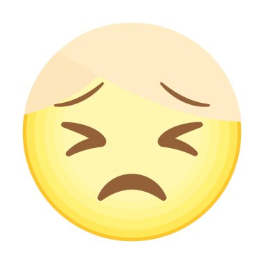 sarı korkmuş emoji