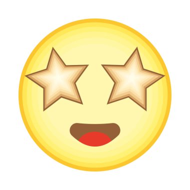 Yıldız gözlü emoji