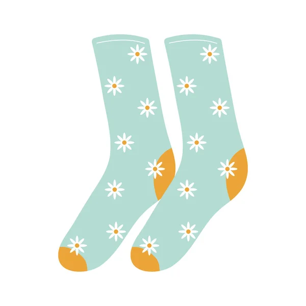 Blue socks pair — Image vectorielle