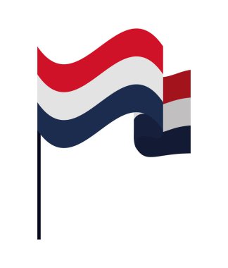 Fransız bayrağı illüstrasyonu