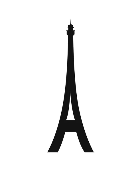 에펠 탑의 아이콘 — 스톡 벡터