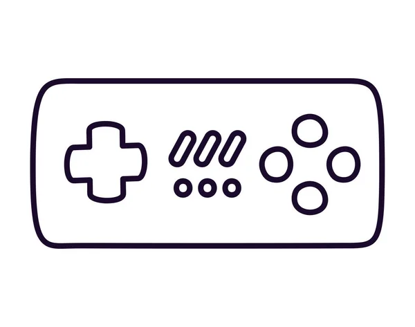Retro video games control — Image vectorielle