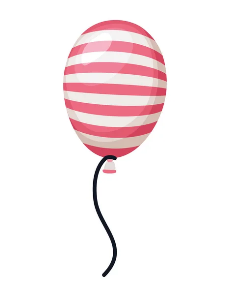 Balloon with usa flag colors — Stockvektor