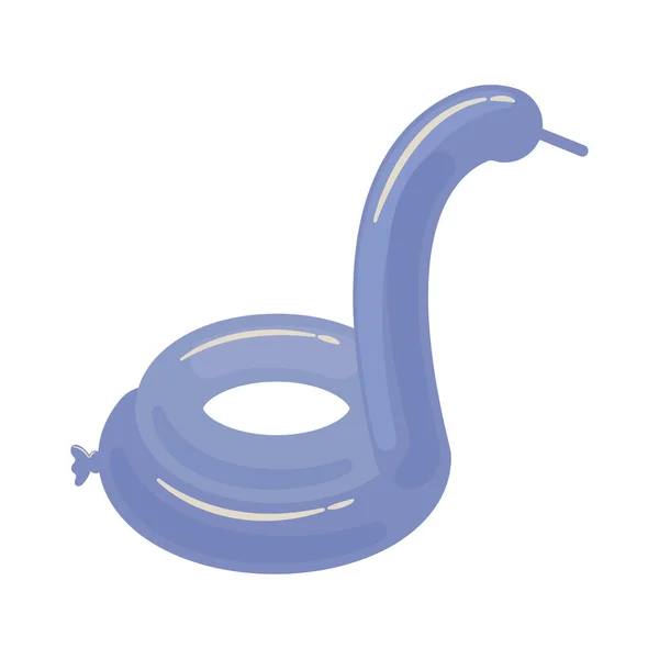 Serpent animal ballon — Image vectorielle