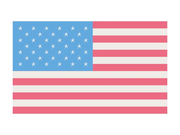 การออกแบบธงสหรัฐอเมริกา — ภาพเวกเตอร์สต็อก