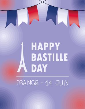 Fransa Bastille Günü Tasarımı