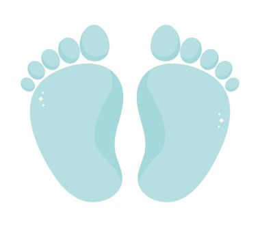 mavi bebek ayak izi