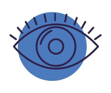 mavi göz tasarımı