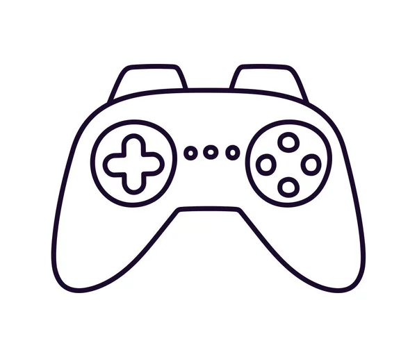 Contrôle de console de jeu vidéo — Image vectorielle