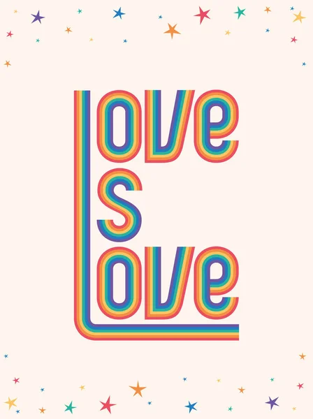 Aşktır aşk yazı — Stok Vektör