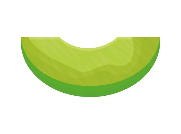 Avocadoscheiben-Design — Stockvektor