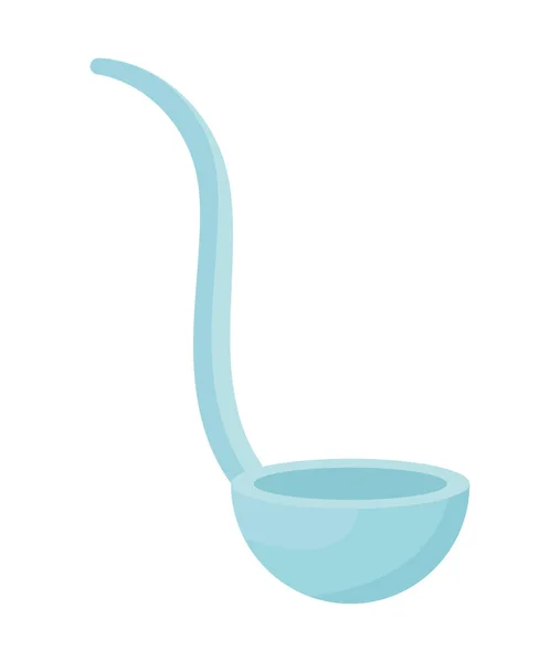 Soup ladle design — Stockvector