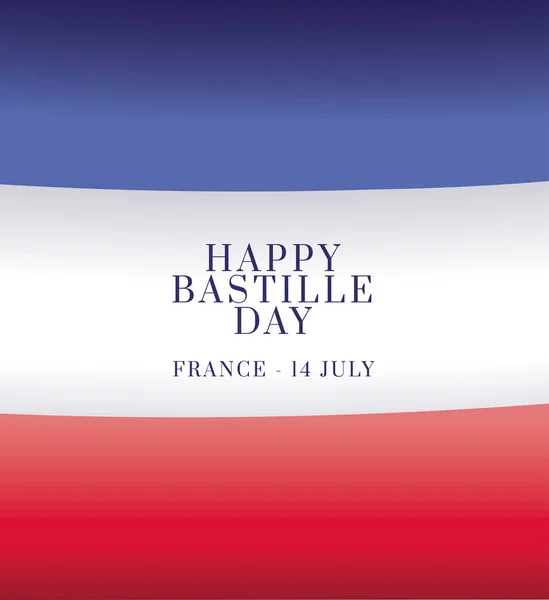 Bastille day card — Stock Vector