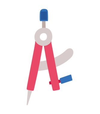 Beyaz yerine kırmızı okul pusulası