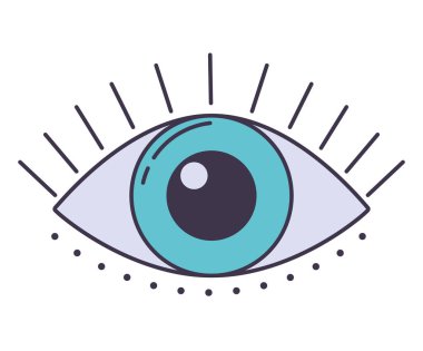 Beyaz yerine insan gözü tasarımı