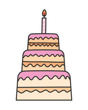 Bataklık doğum günü pastası beyazın üstünde