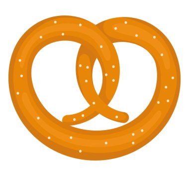 Almanca simit resmi whie üzerinde